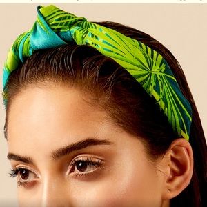 NWT VERSACE Jungle Print Headband